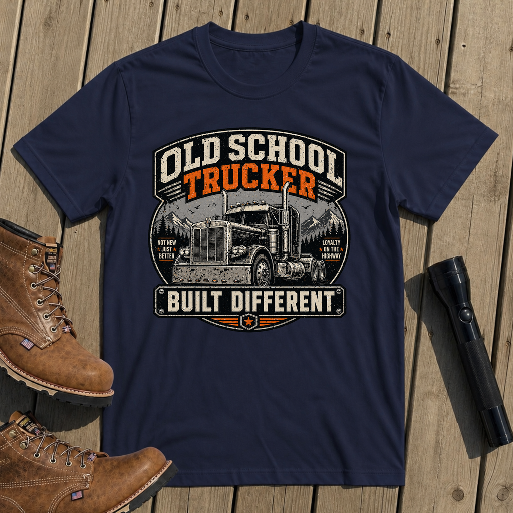 Old School Trucker T-Shirt
