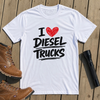I Love Diesel Trucks T-Shirt