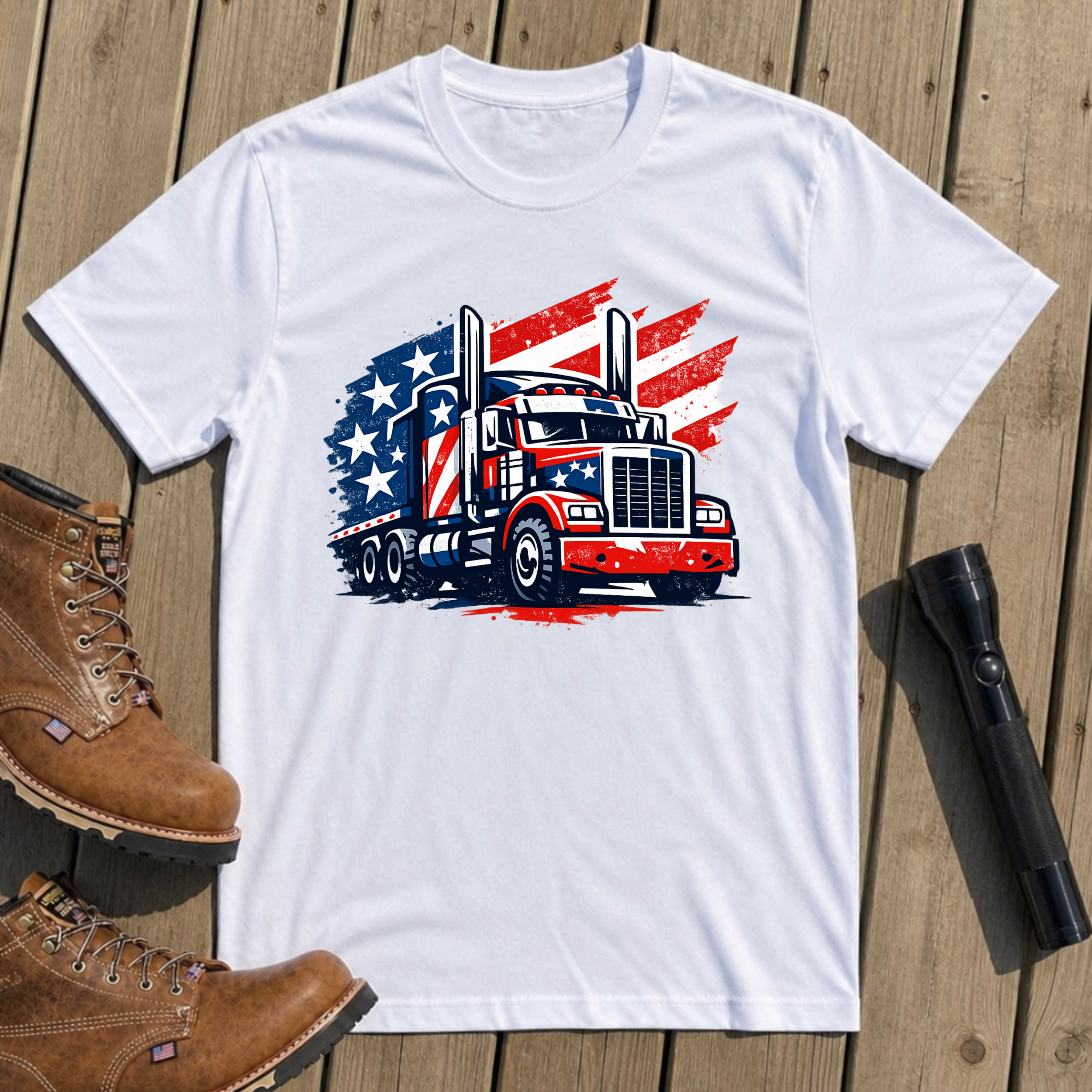 Stars And Stripes Rig T-Shirt