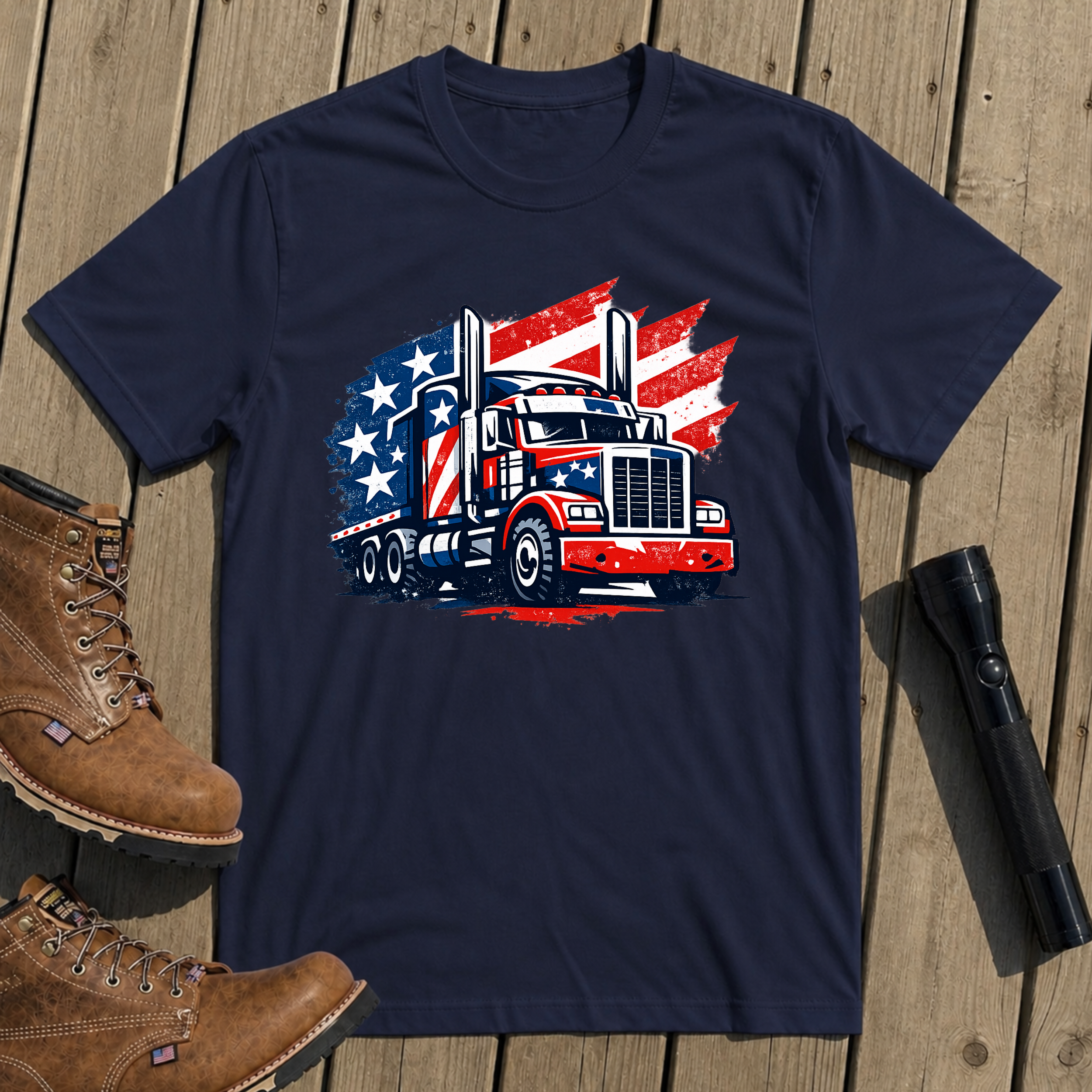 Stars And Stripes Rig T-Shirt