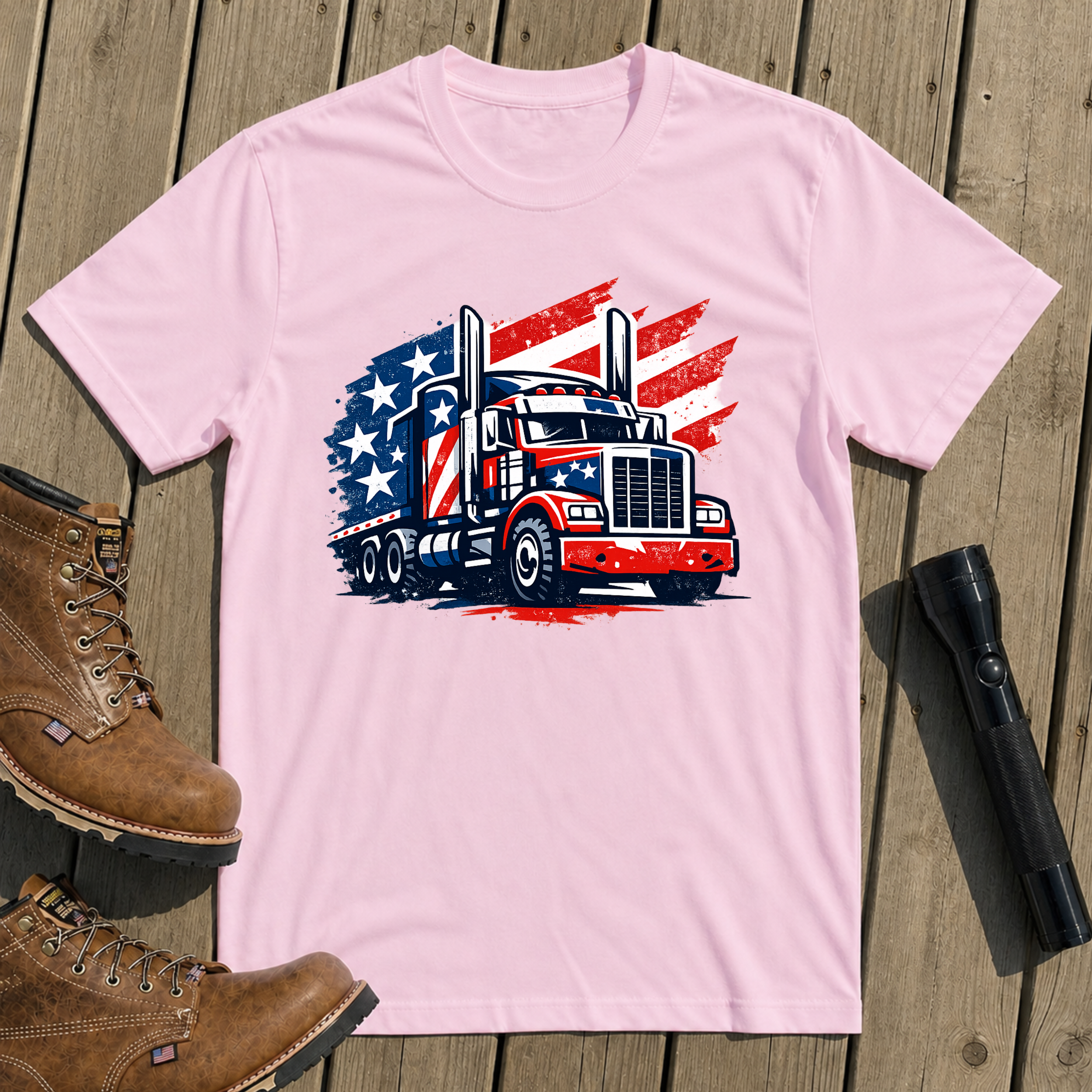 Stars And Stripes Rig T-Shirt