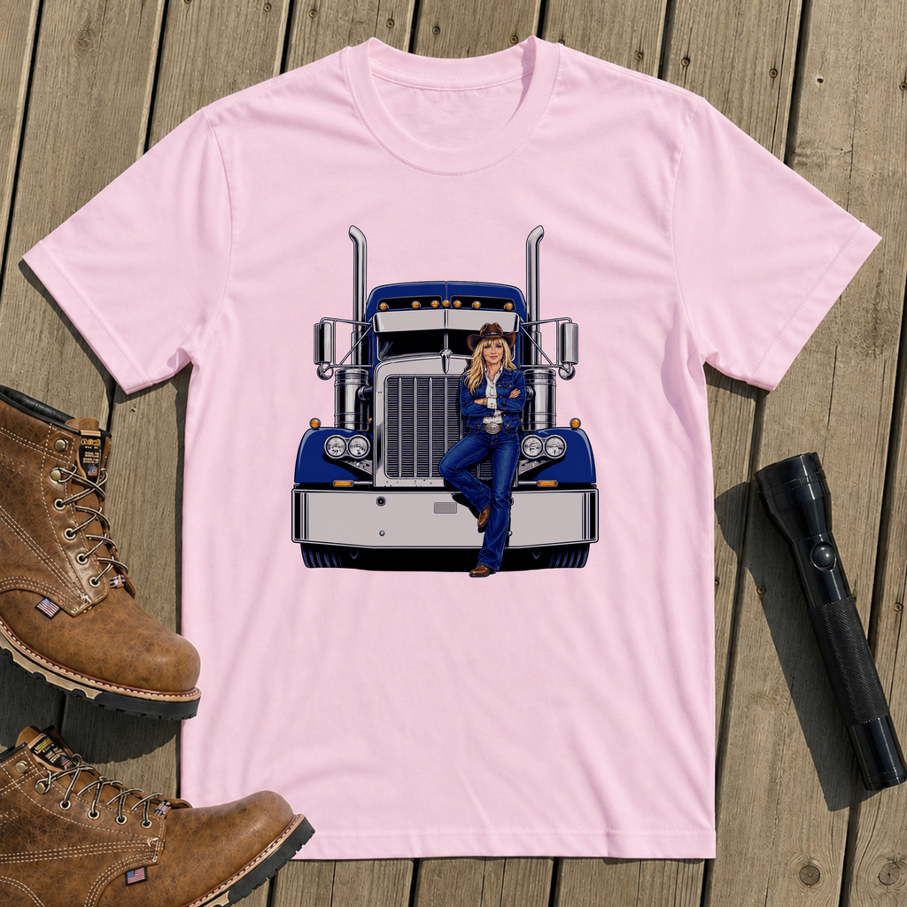 Blue Rig Portrait T-Shirt