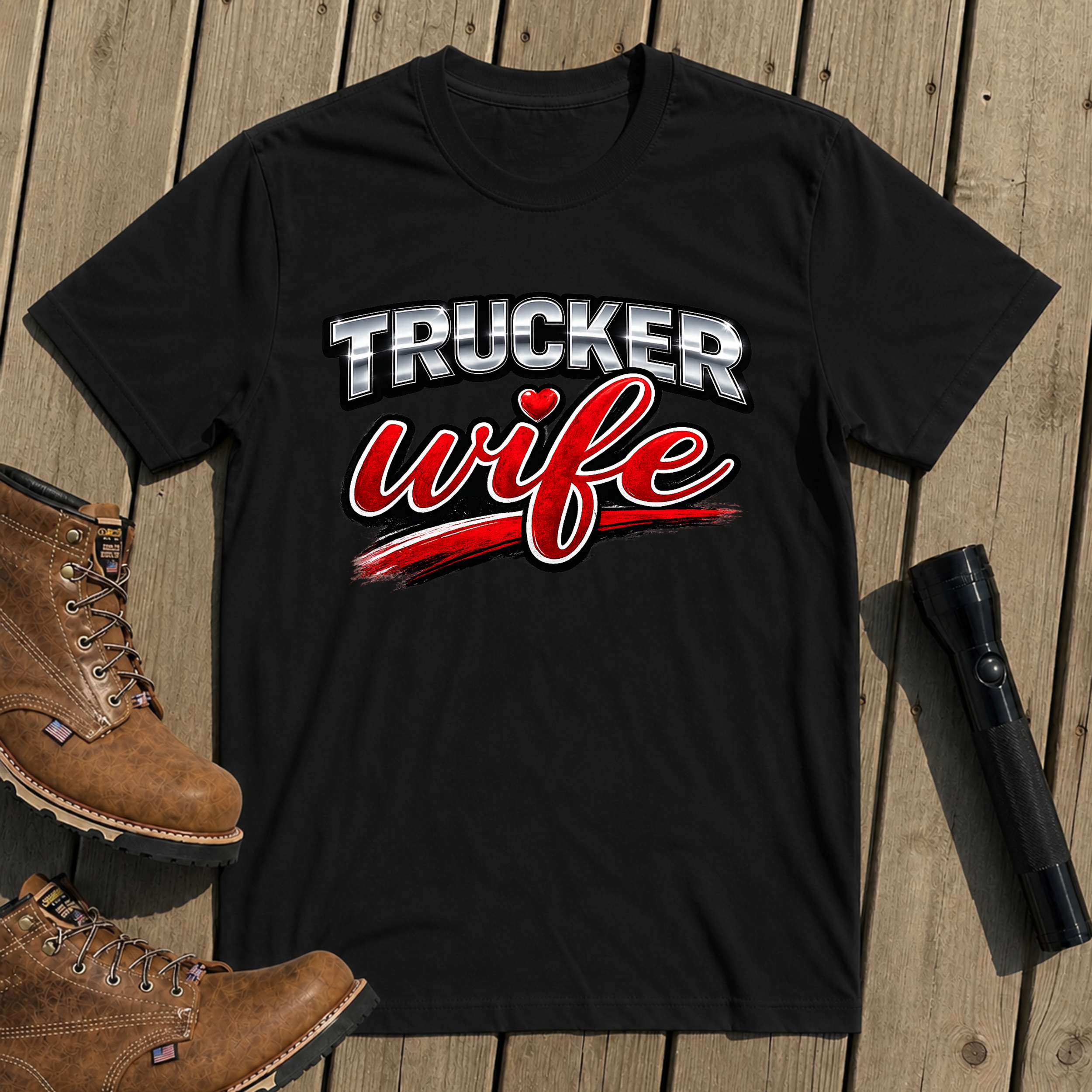 Trucker Wife T-Shirt