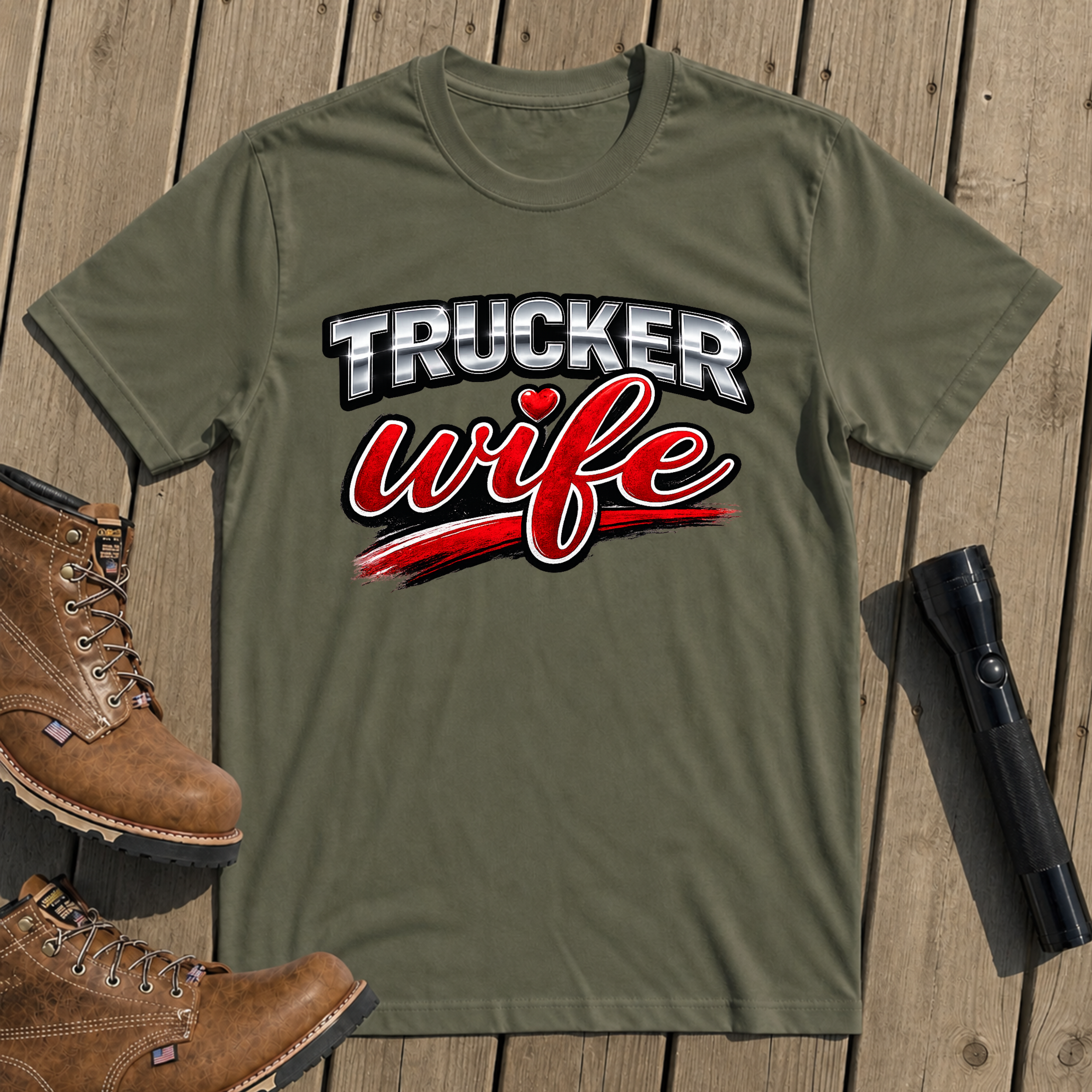 Trucker Wife T-Shirt