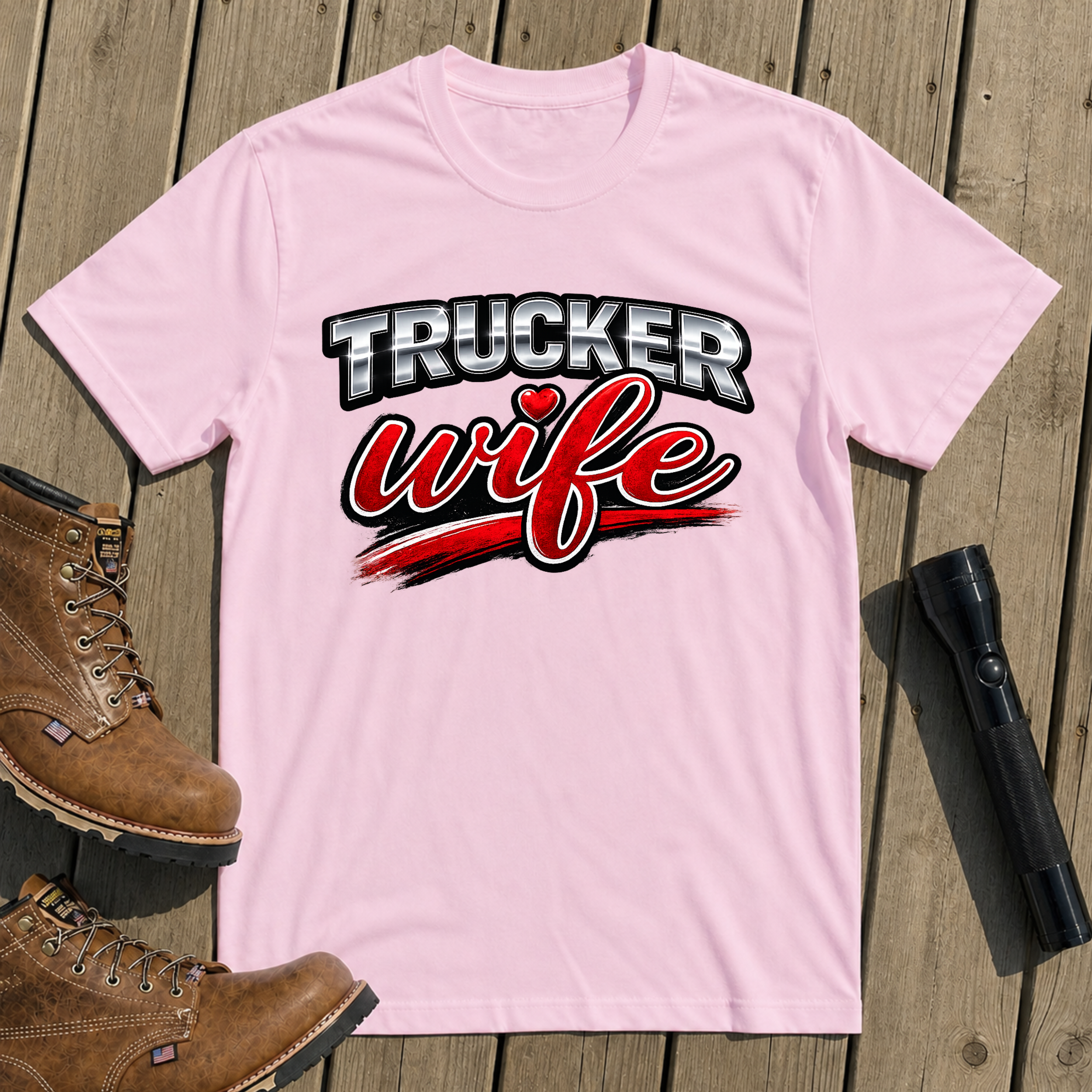 Trucker Wife T-Shirt