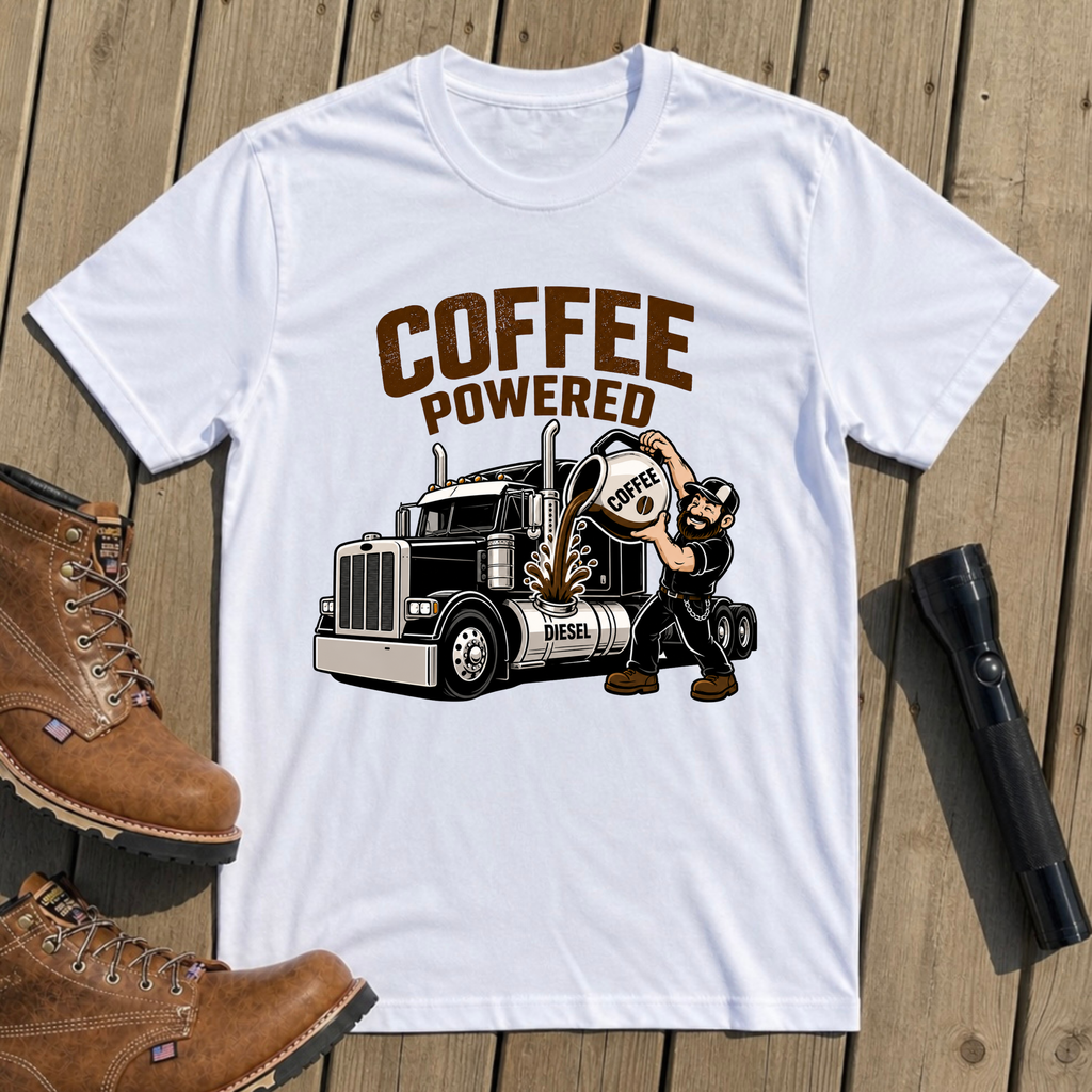 Coffee Powered Diesel T-Shirt