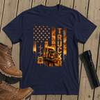Trucker Life Flag T-Shirt