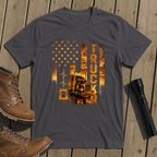 Trucker Life Flag T-Shirt