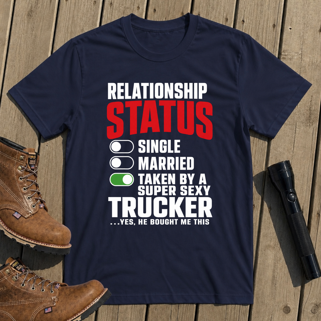Trucker Wife Status T-Shirt