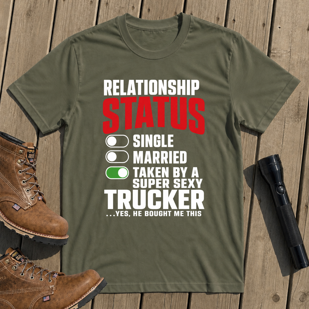 Trucker Wife Status T-Shirt