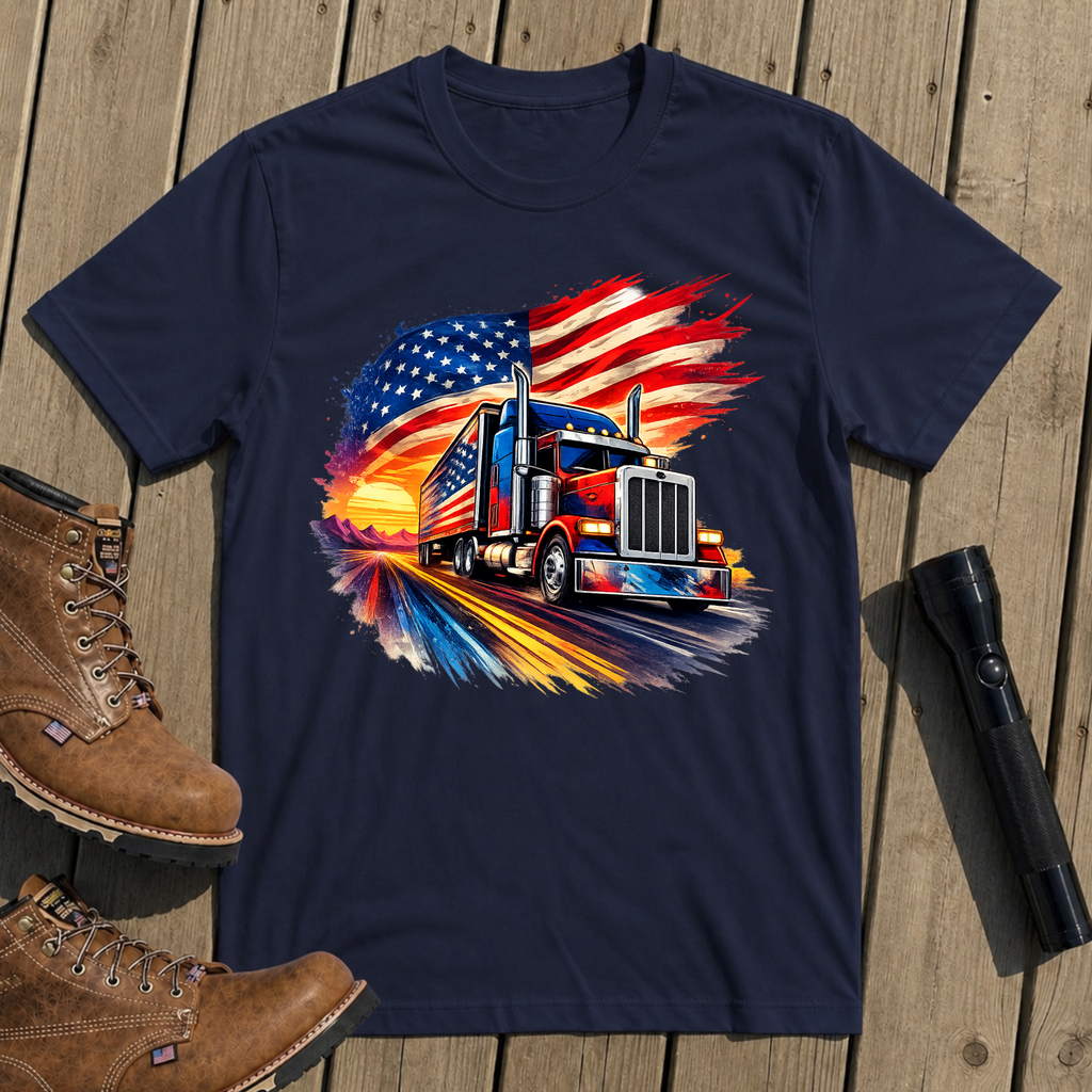 Patriot Trucker T-Shirt