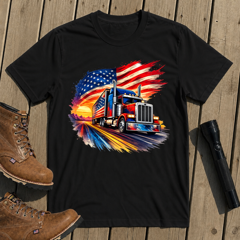 Patriot Trucker T-Shirt