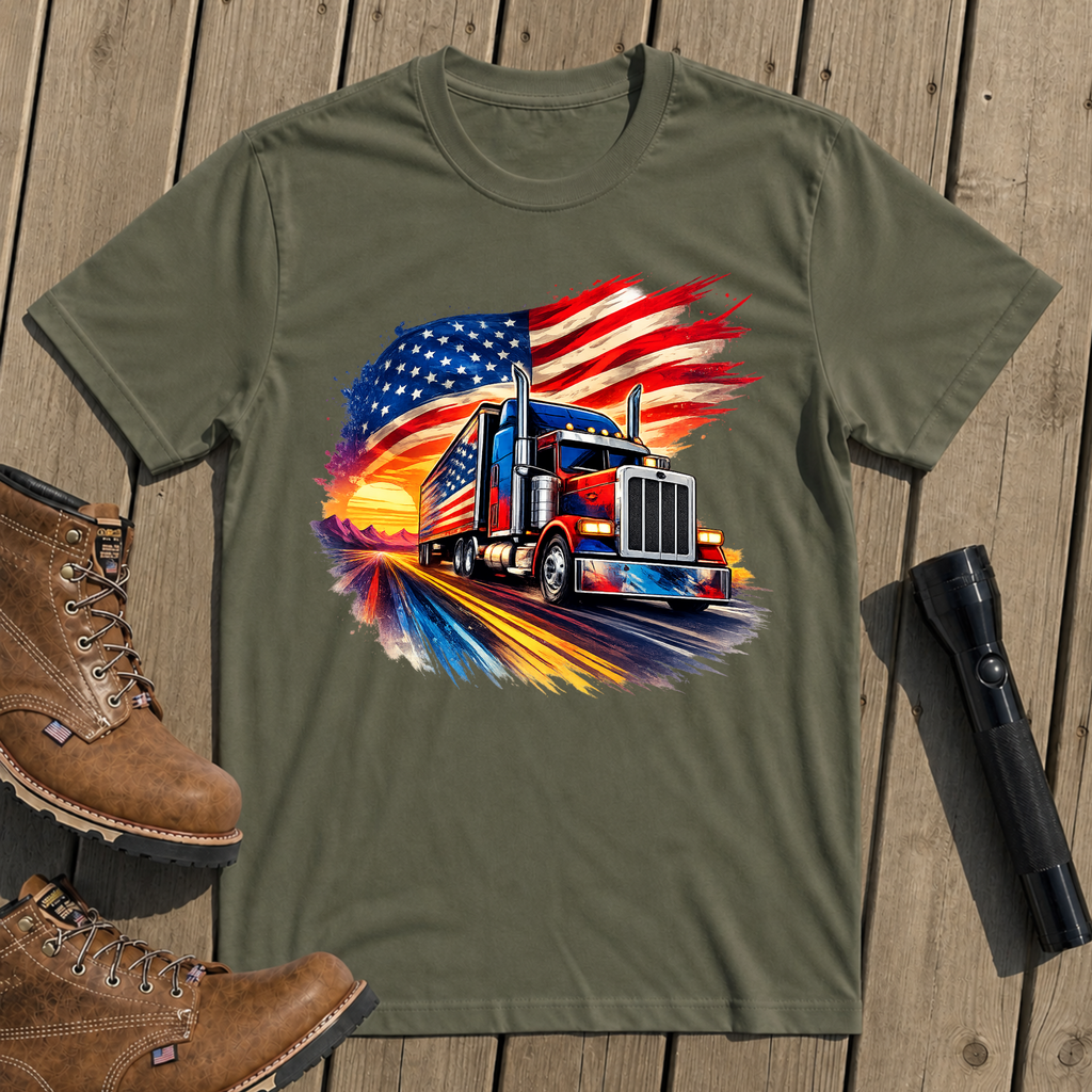 Patriot Trucker T-Shirt