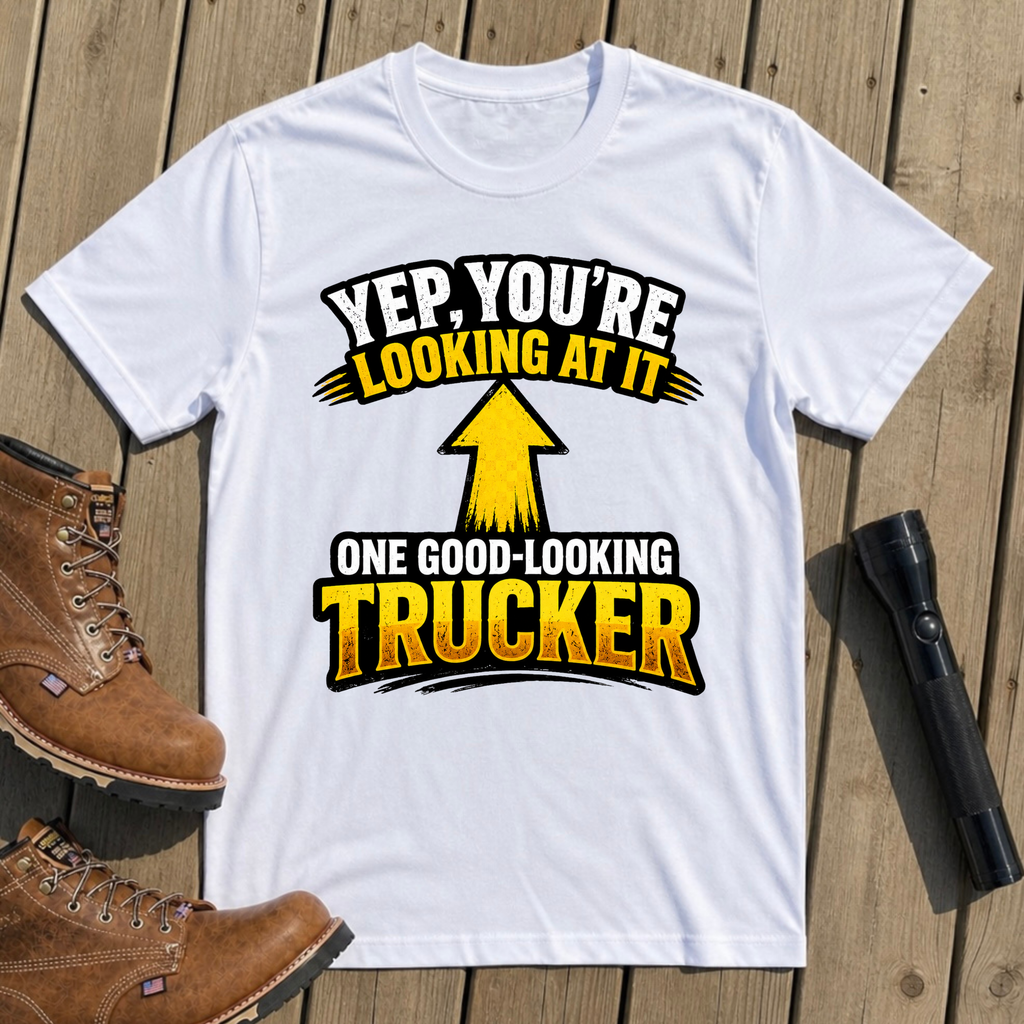 Good Looking Trucker T-Shirt