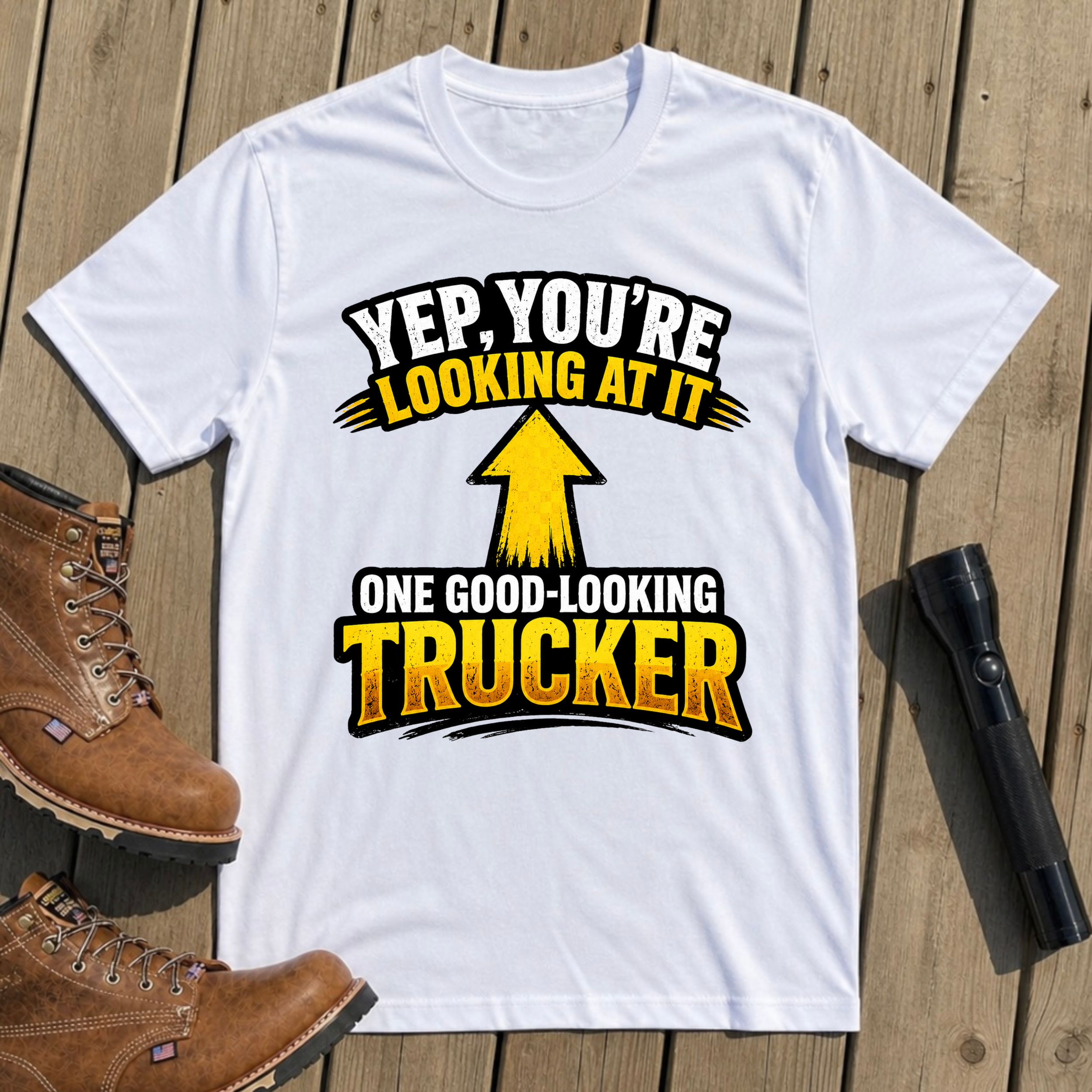 Good Looking Trucker T-Shirt