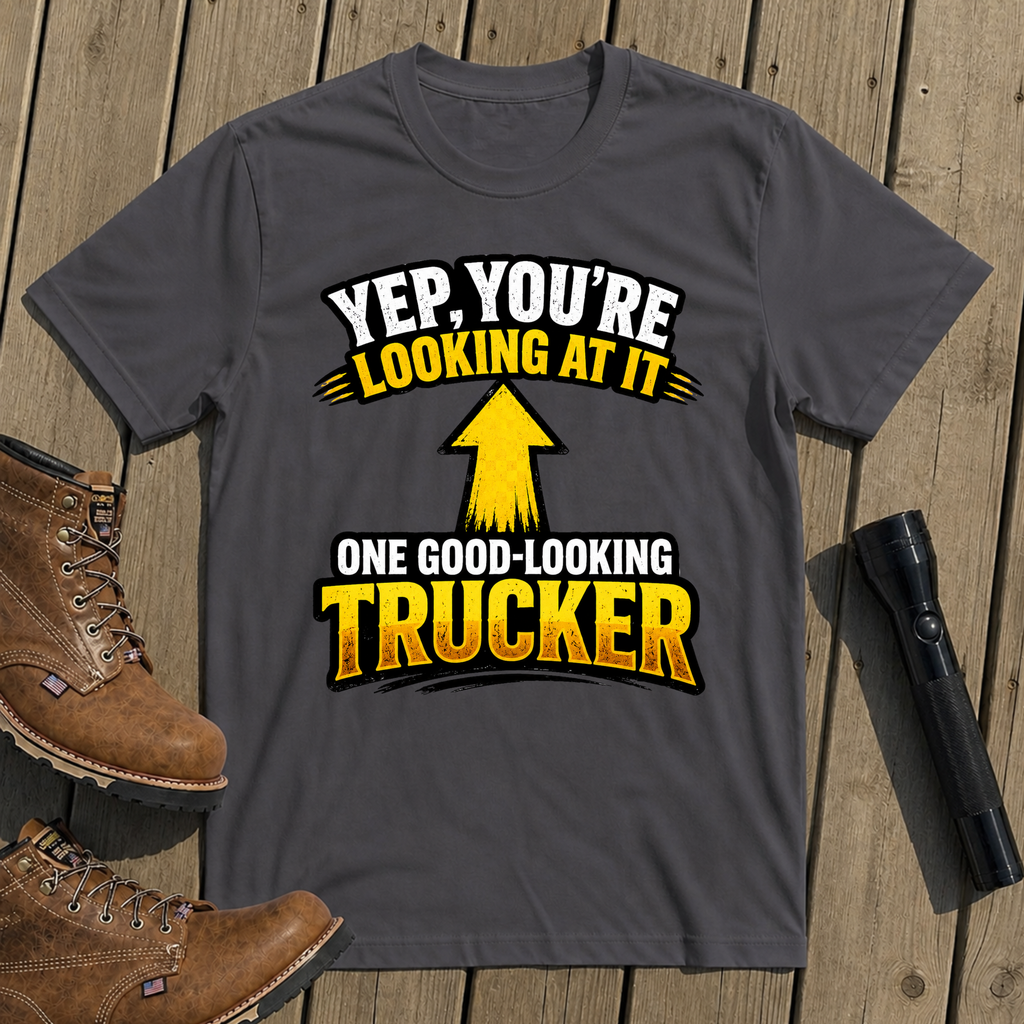 Good Looking Trucker T-Shirt