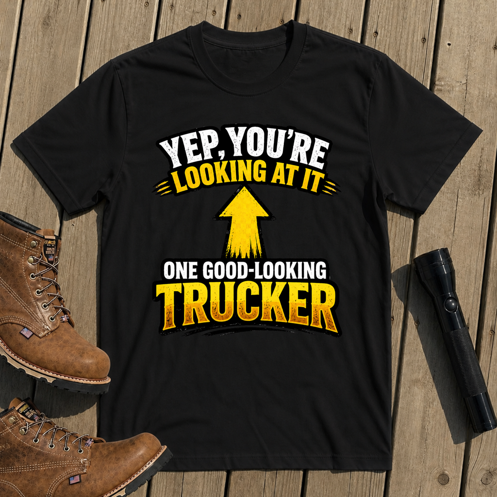 Good Looking Trucker T-Shirt