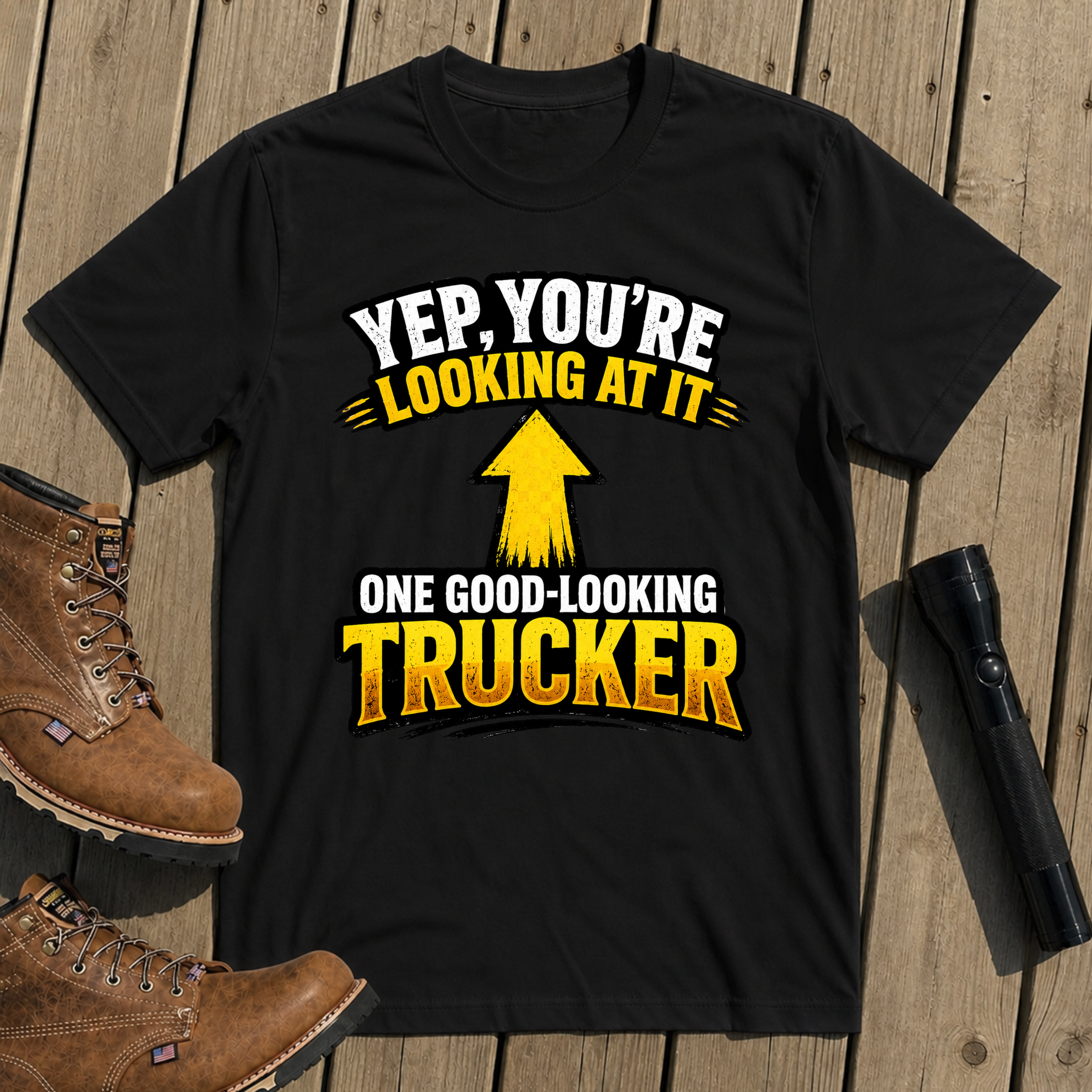 Good Looking Trucker T-Shirt