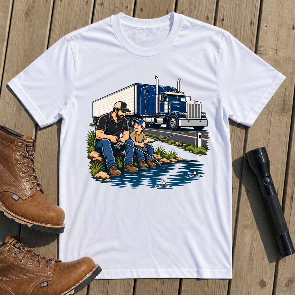Father Son Fishing T-Shirt