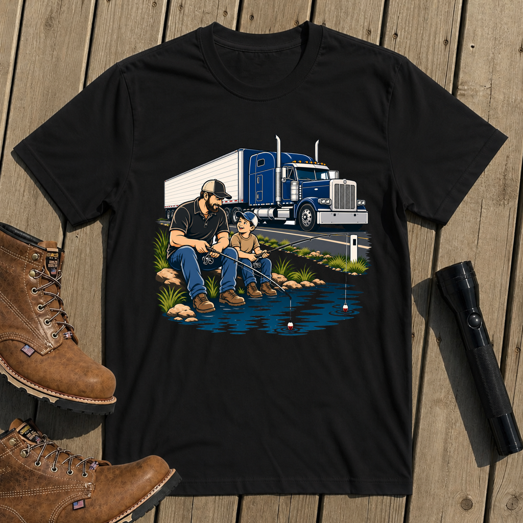 Father Son Fishing T-Shirt
