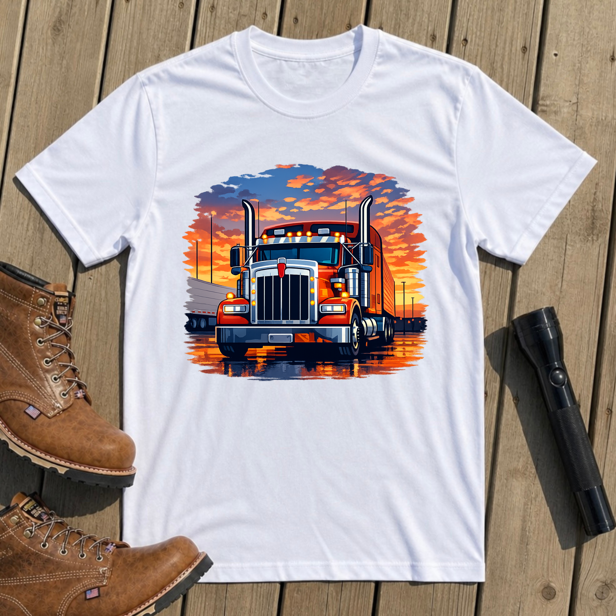 Sunset Hauler T-Shirt