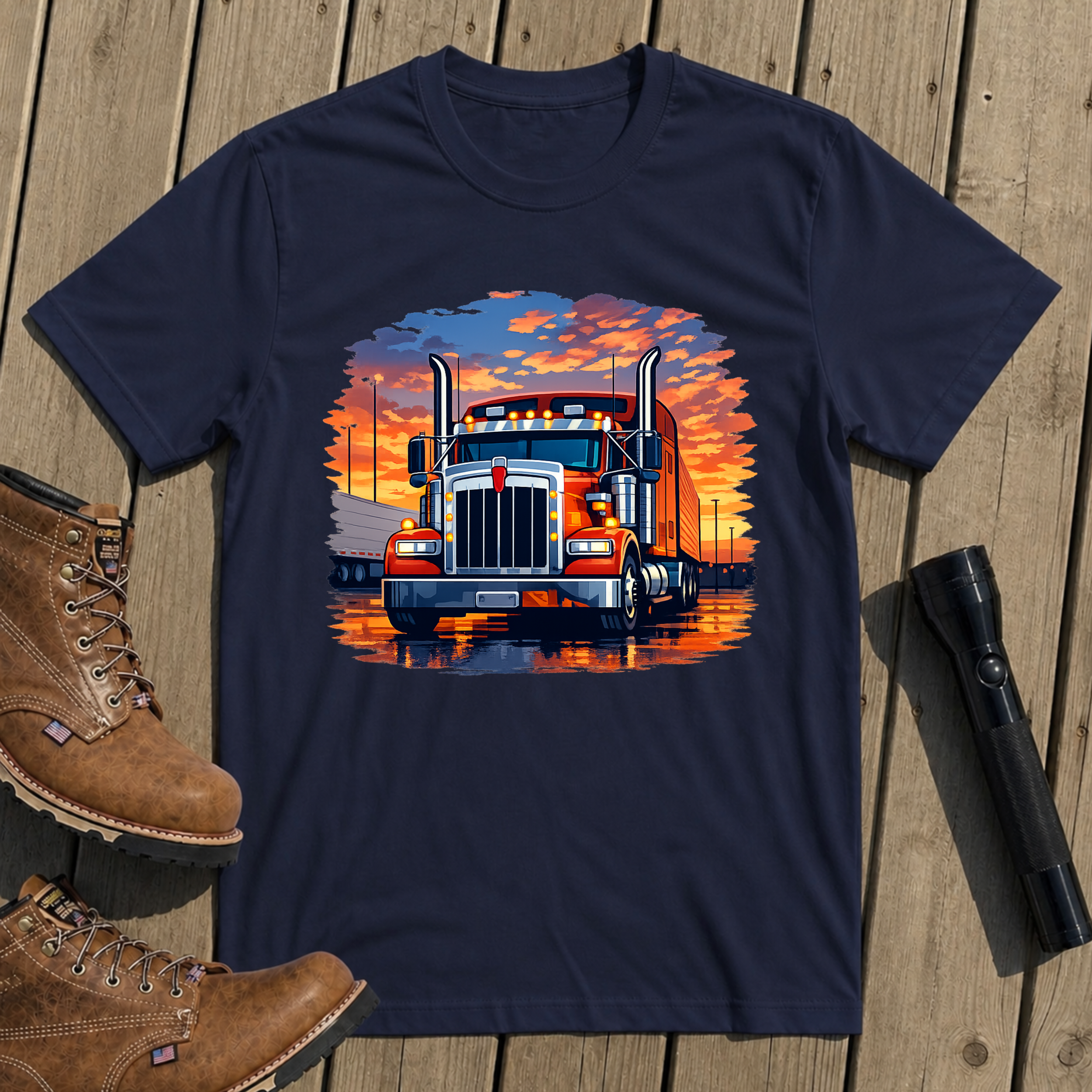 Sunset Hauler T-Shirt