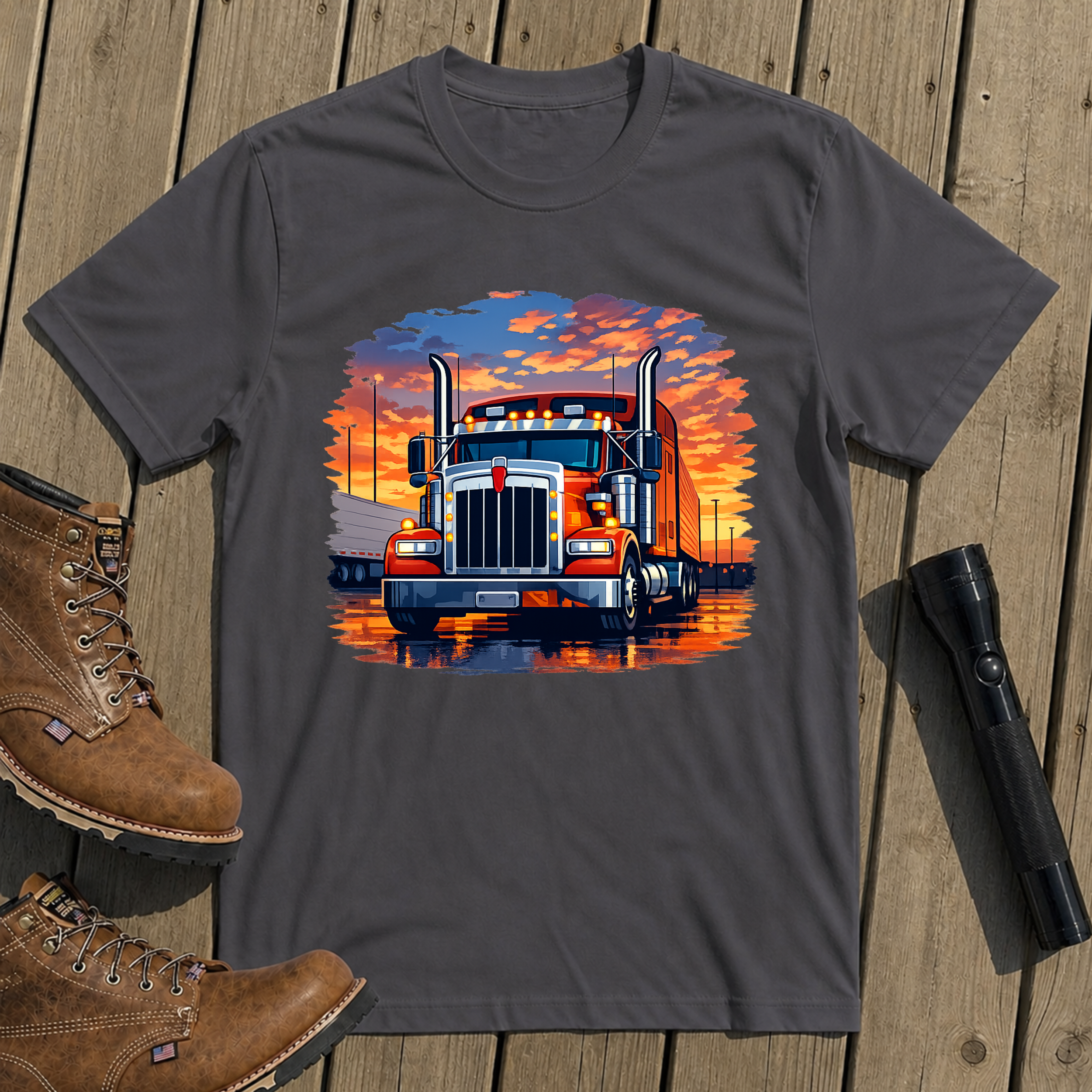 Sunset Hauler T-Shirt