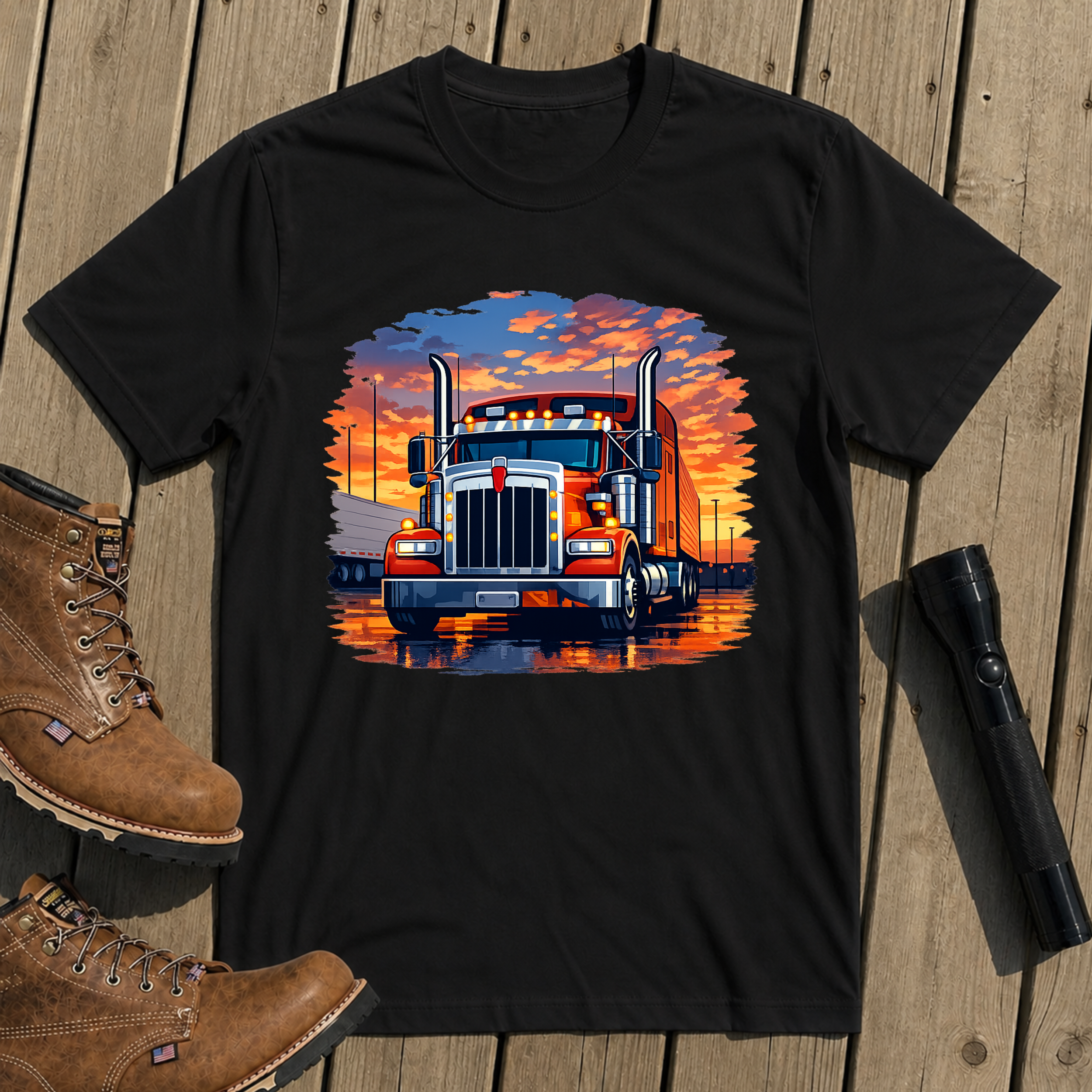 Sunset Hauler T-Shirt