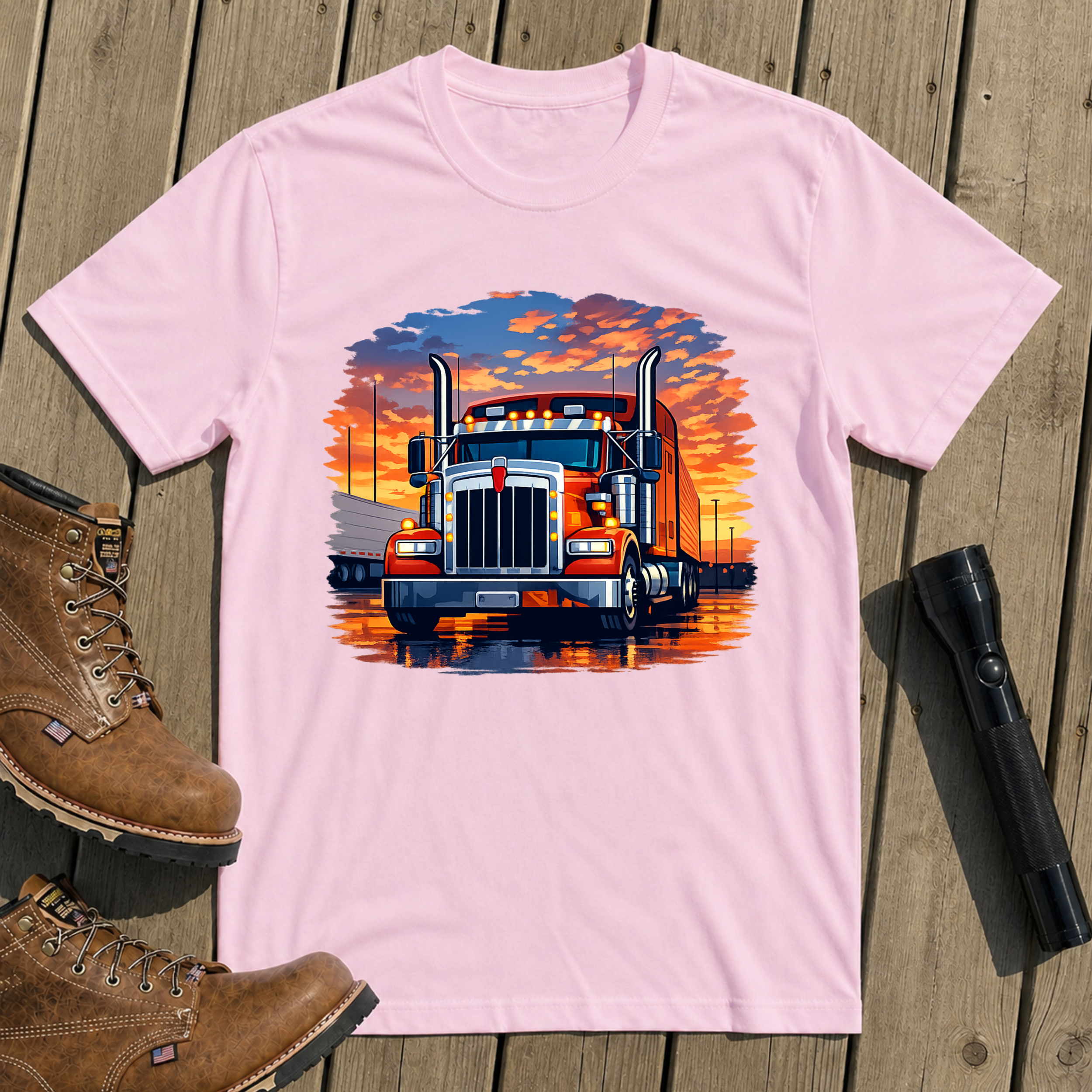 Sunset Hauler T-Shirt