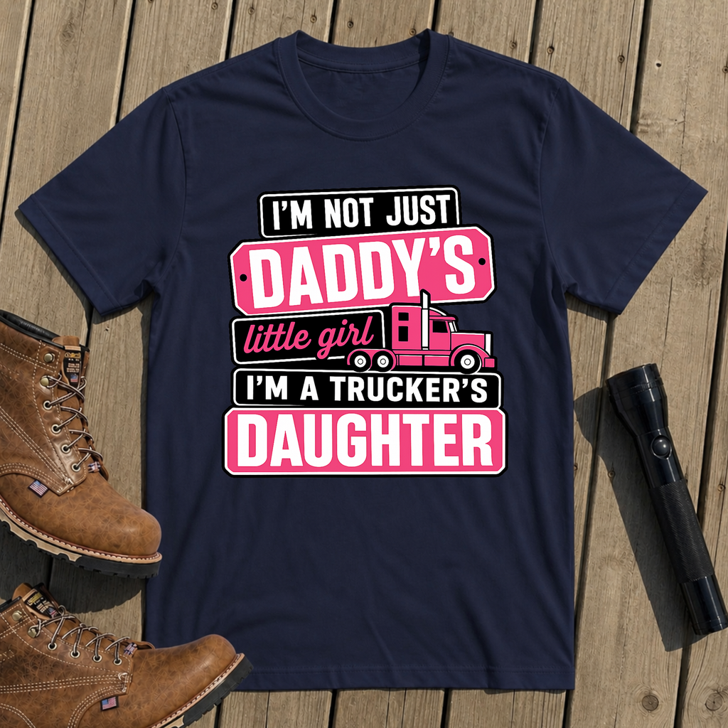 Daddy’s Trucker Girl T Shirt