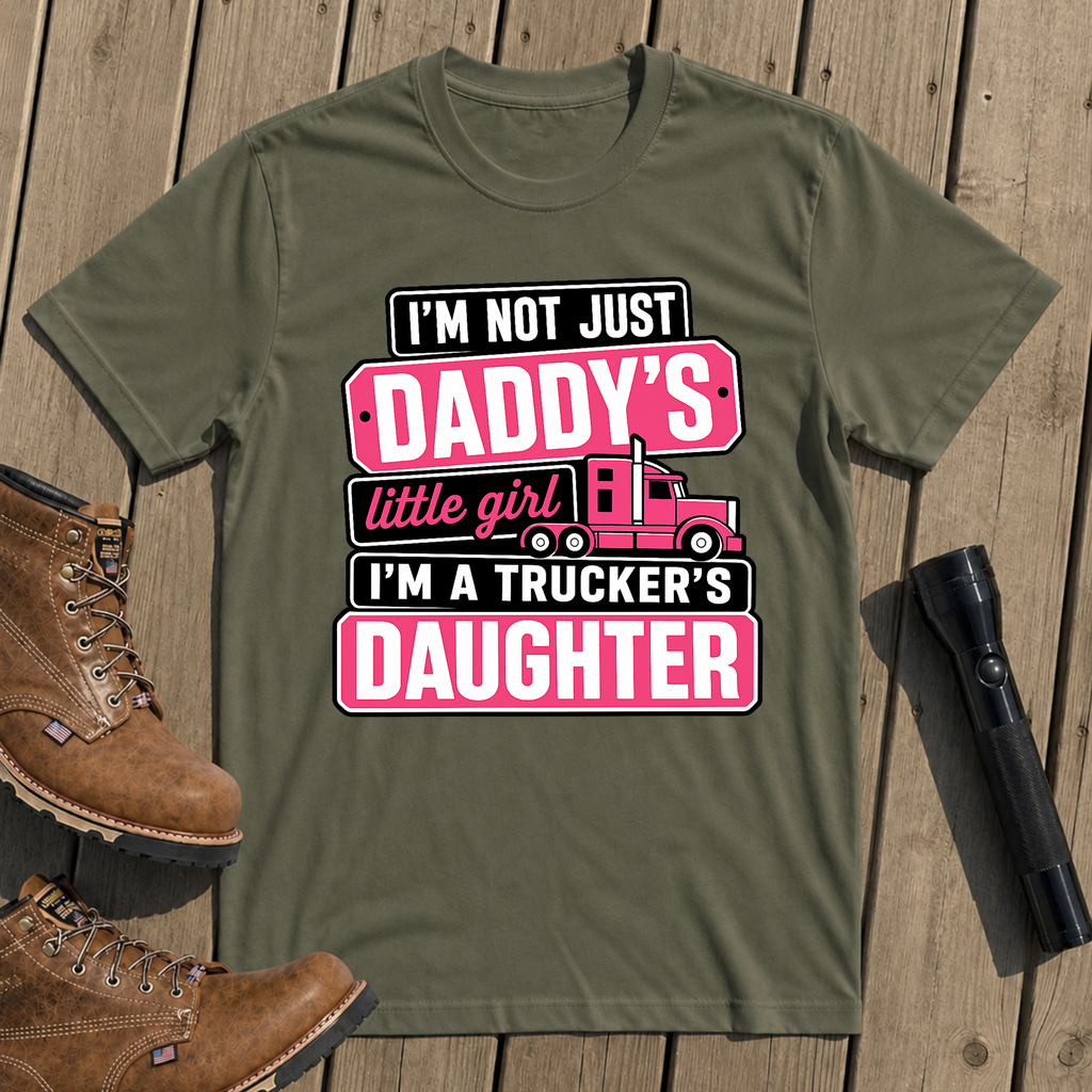 Daddy’s Trucker Girl T Shirt