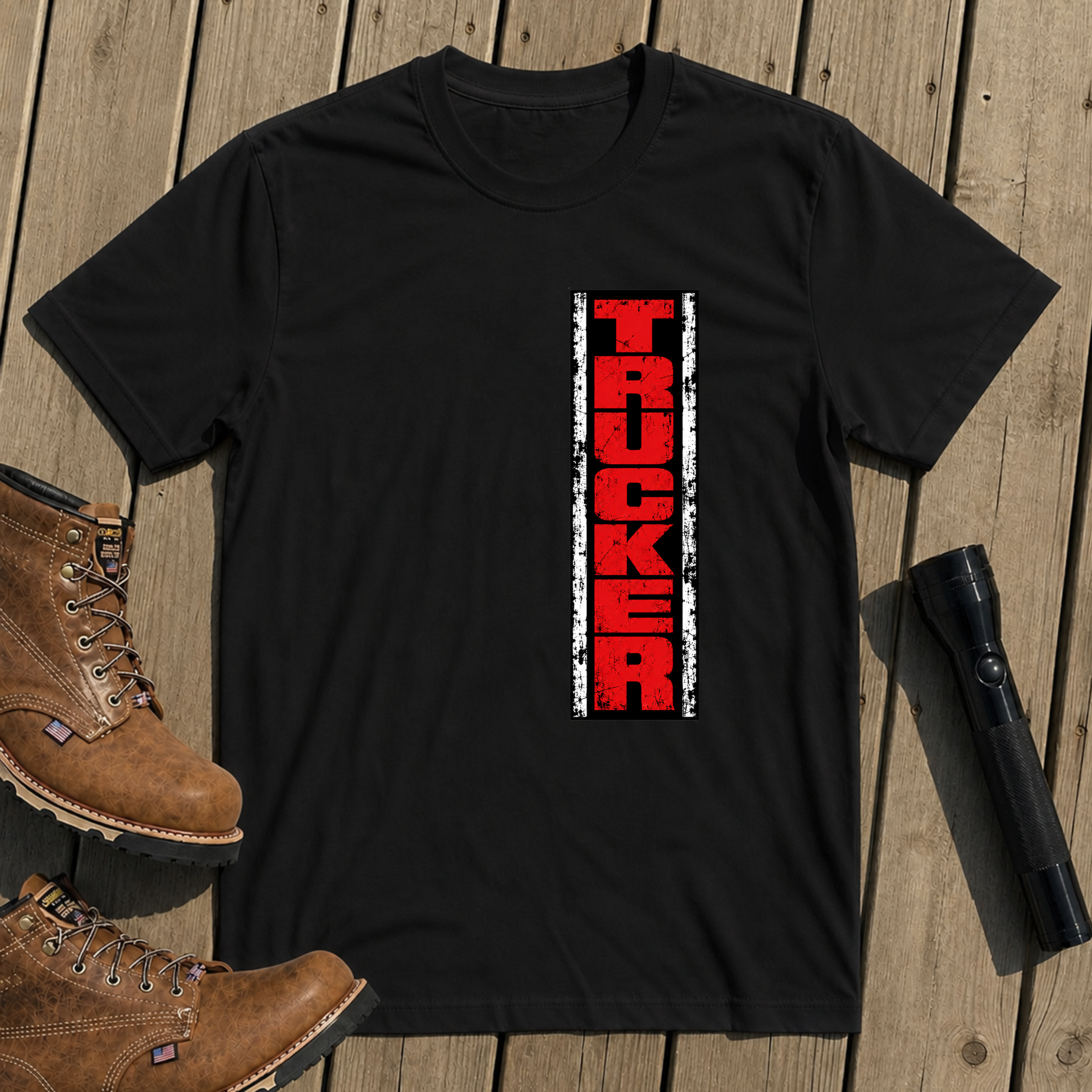Proud Trucker T Shirt