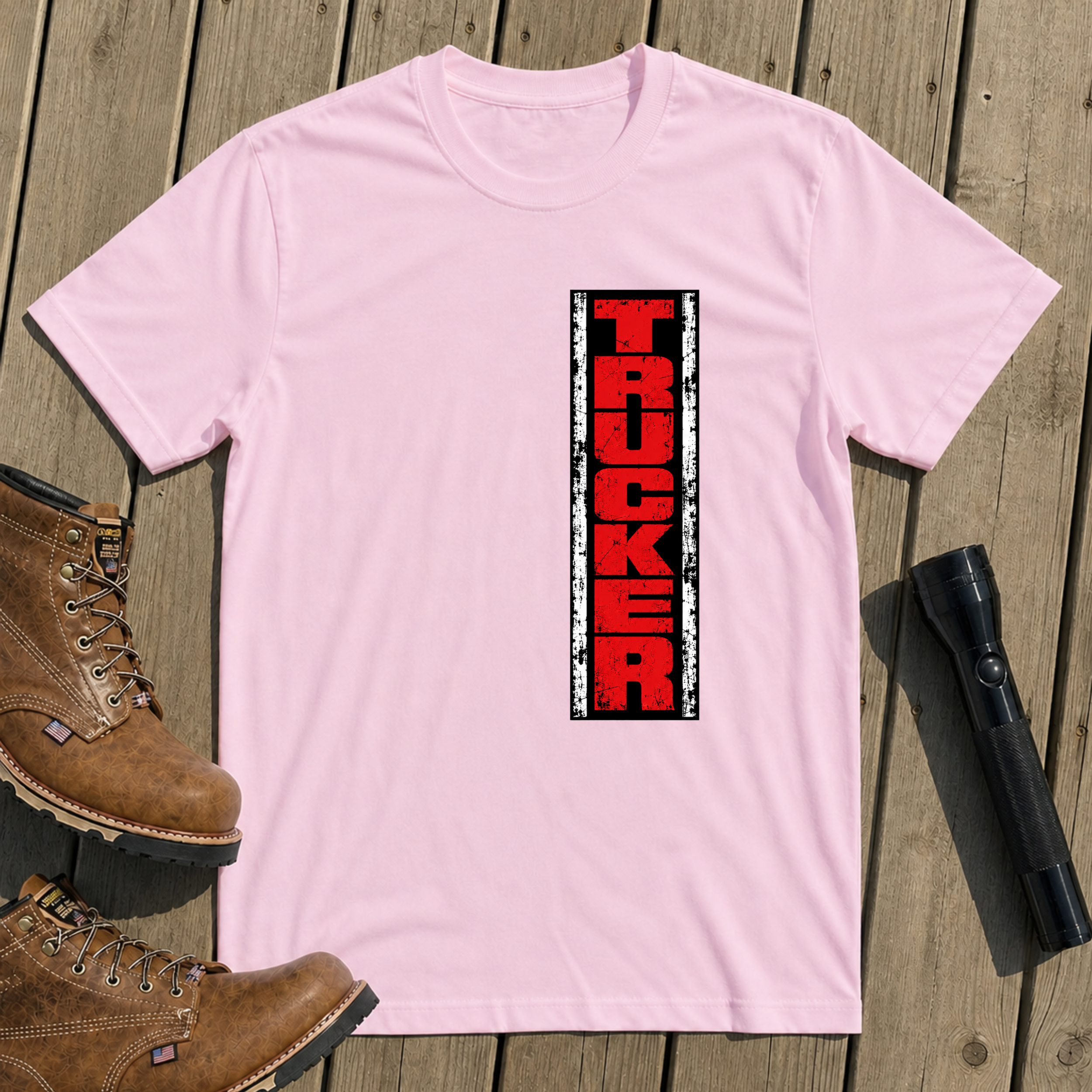 Proud Trucker T Shirt