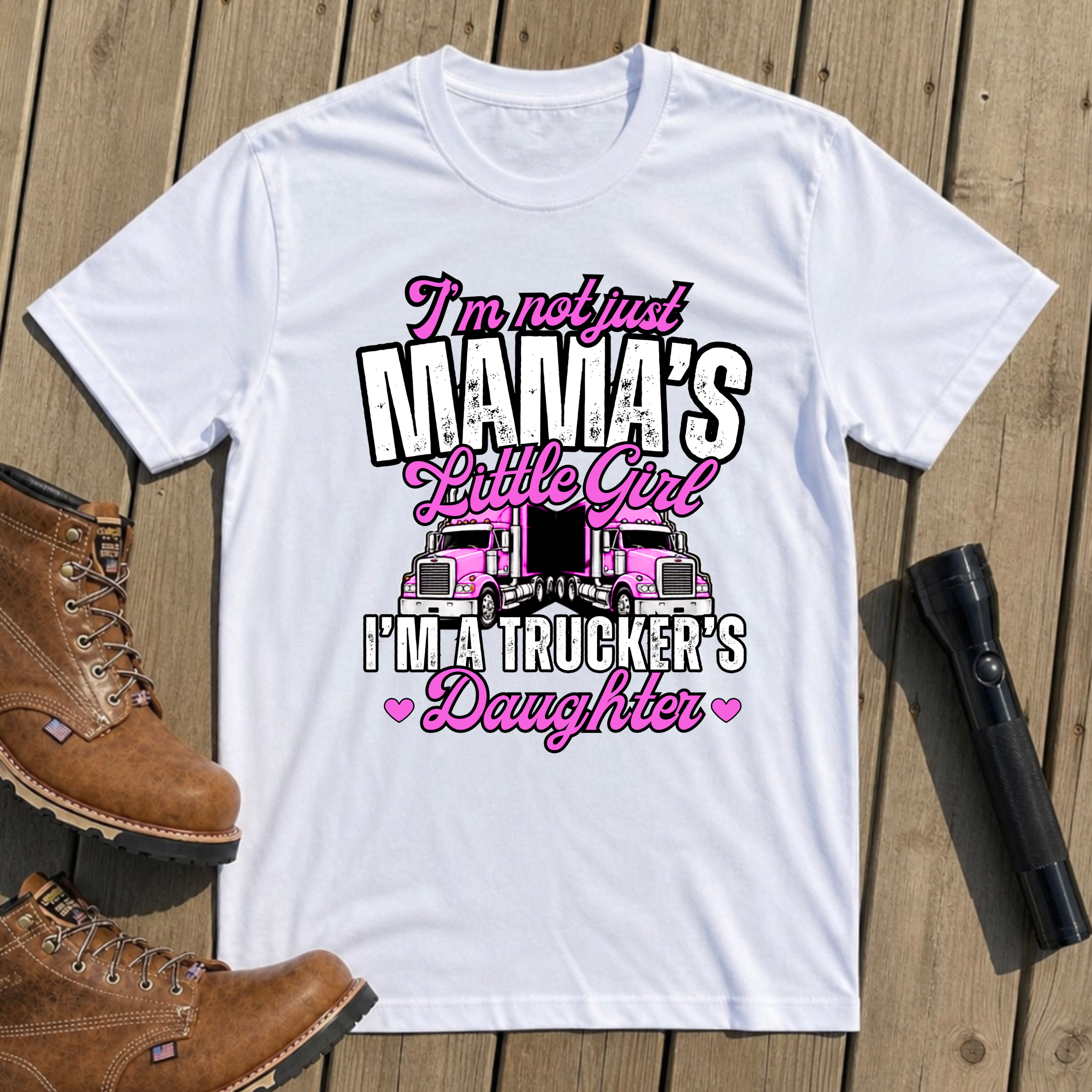 Mama's Little Trucker T Shirt