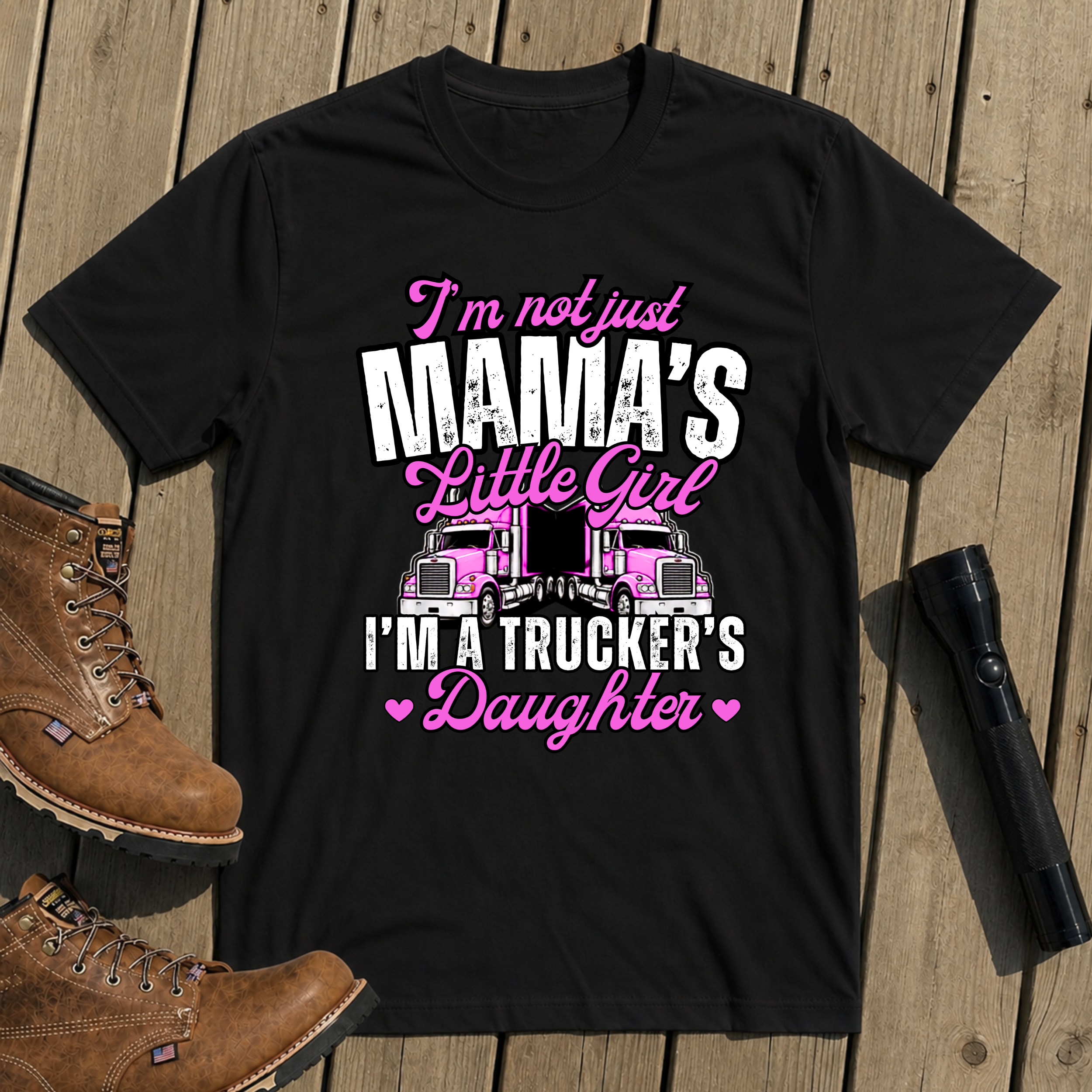 Mama's Little Trucker T Shirt