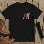 Patriotic Bulldog T Shirt
