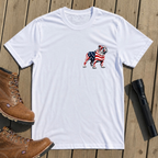 Patriotic Bulldog T Shirt