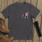 Patriotic Bulldog T Shirt