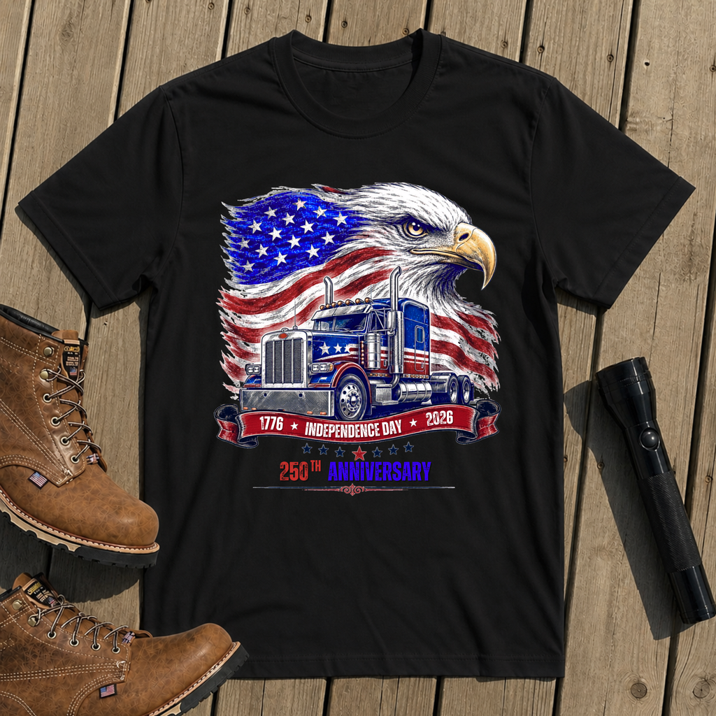 250th Anniversary Trucker T Shirt