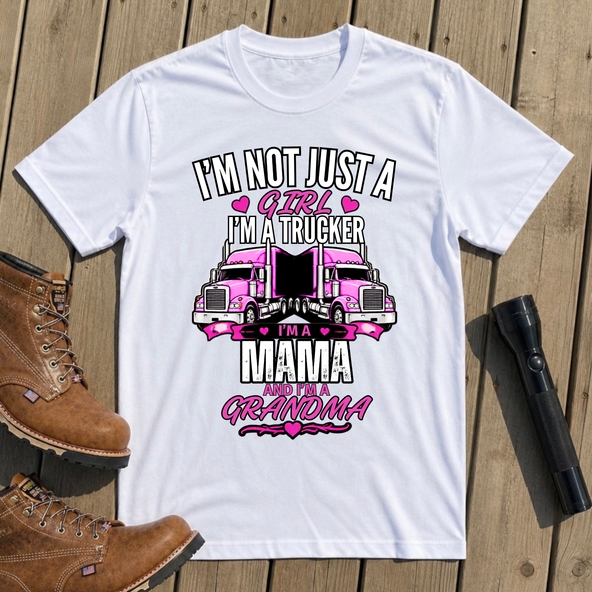 Trucker Grandma T-Shirt