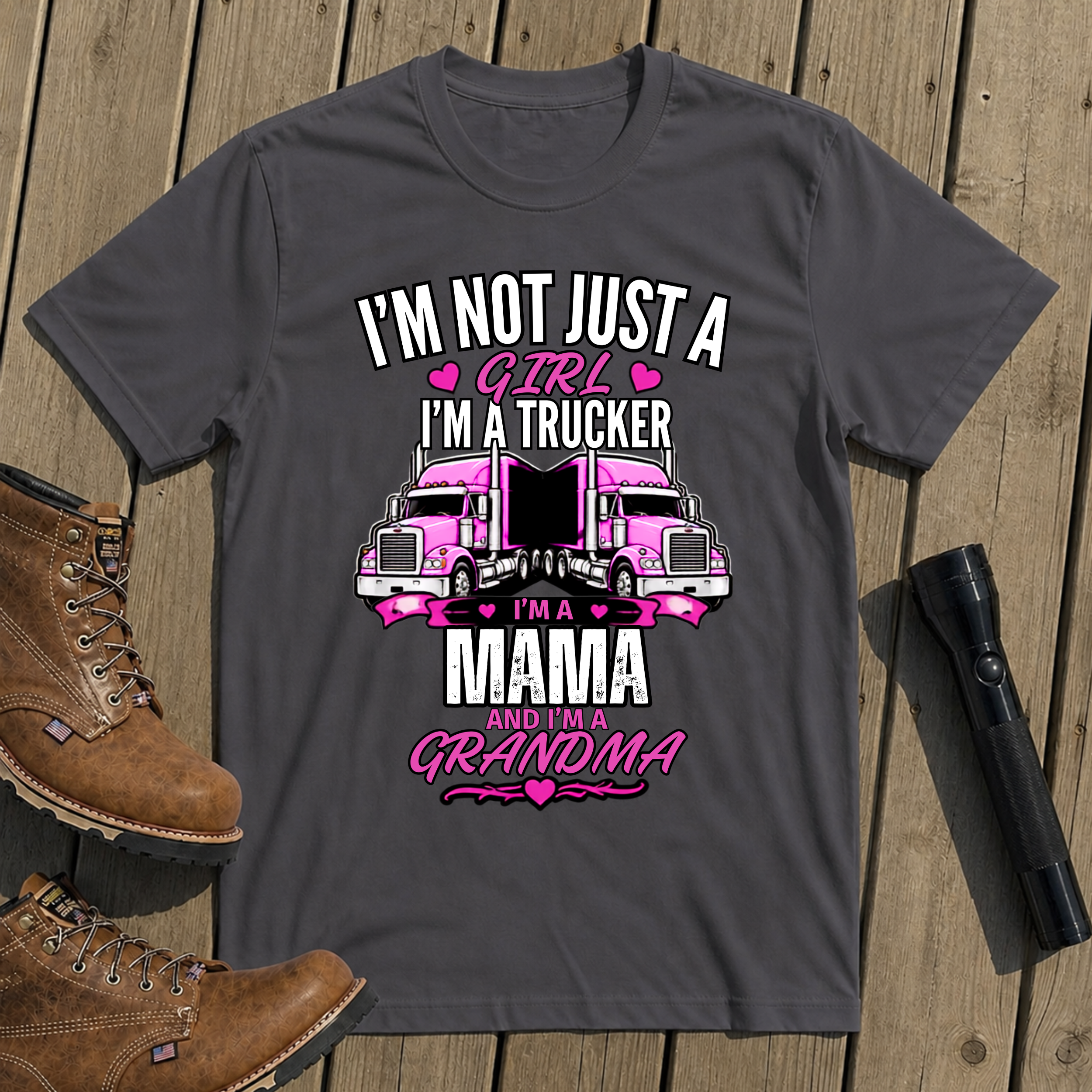 Trucker Grandma T-Shirt