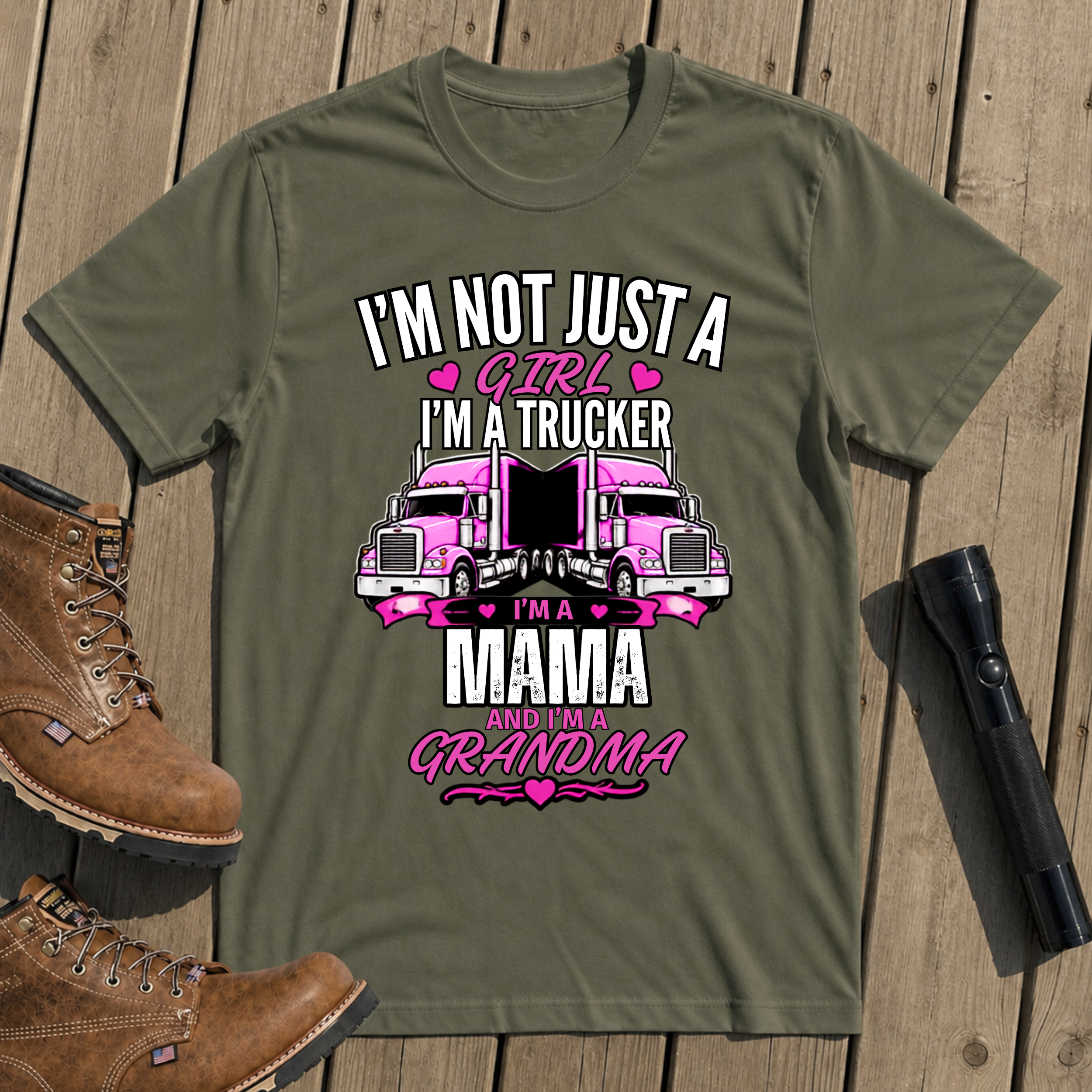 Trucker Grandma T-Shirt