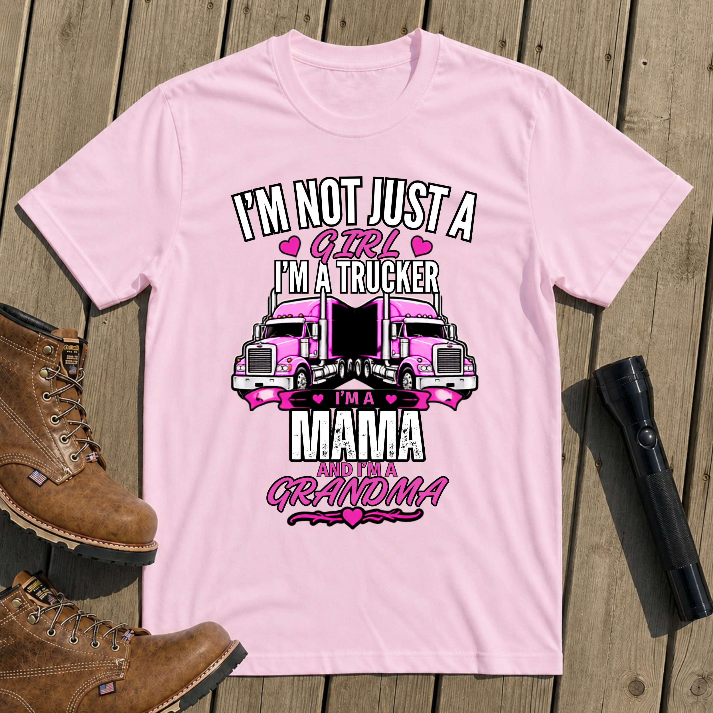 Trucker Grandma T-Shirt